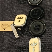 Salzano - Via Montegrappa, 28 - Gemelli Vidali Gioielli Uomo in Lega metallica GELE-2-34 - GELE-2-34